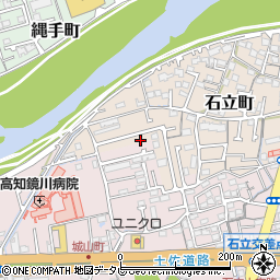 高知県高知市石立町223-4周辺の地図