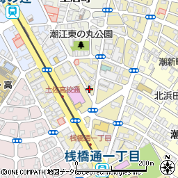 高知県高知市桟橋通1丁目2-20周辺の地図