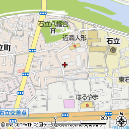 高知県高知市石立町10-1周辺の地図
