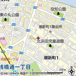 西日本ビル周辺の地図