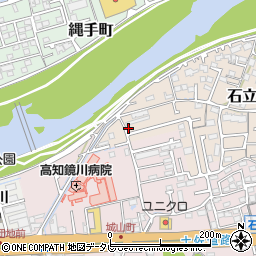 高知県高知市石立町223-7周辺の地図