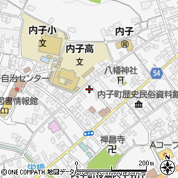 愛媛県喜多郡内子町内子2142周辺の地図
