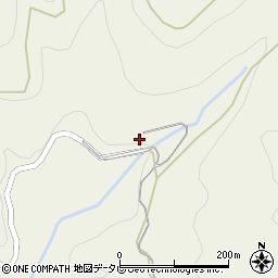 愛媛県大洲市新谷1456周辺の地図