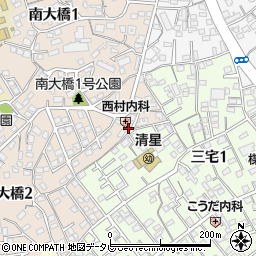 スコーレ南大橋周辺の地図