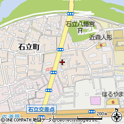 高知県高知市石立町35周辺の地図