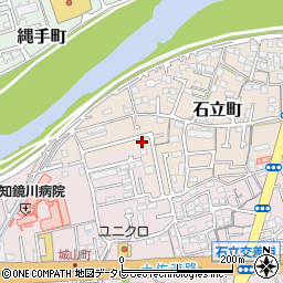 高知県高知市石立町215-5周辺の地図