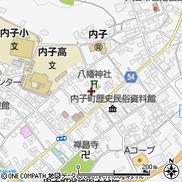 愛媛県喜多郡内子町内子2006周辺の地図