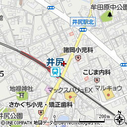 や台ずし 井尻駅前町周辺の地図