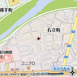 高知県高知市石立町217-7周辺の地図