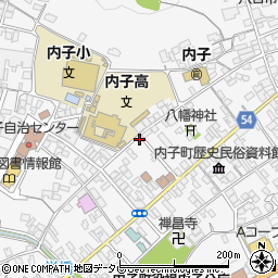 愛媛県喜多郡内子町内子2144周辺の地図