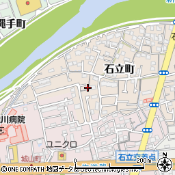 高知県高知市石立町217-8周辺の地図