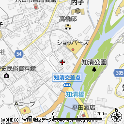 愛媛県喜多郡内子町内子1642周辺の地図