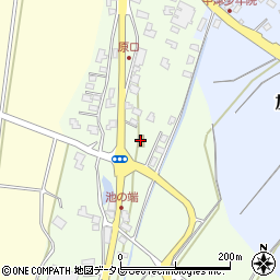 ローソン中津三光店周辺の地図