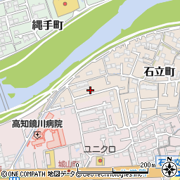 高知県高知市石立町223-12周辺の地図
