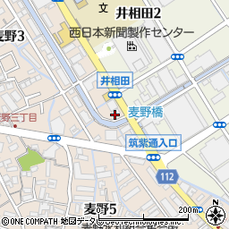 車輌福岡周辺の地図
