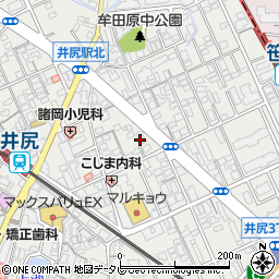 佐賀共栄銀行井尻寮周辺の地図