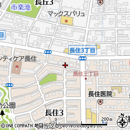 クレストプラザ長住周辺の地図