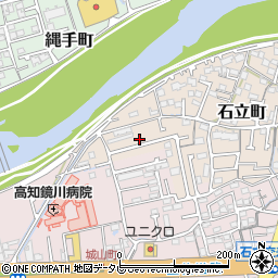 高知県高知市石立町223-13周辺の地図