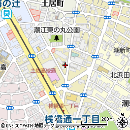 高知県高知市桟橋通1丁目2-15周辺の地図