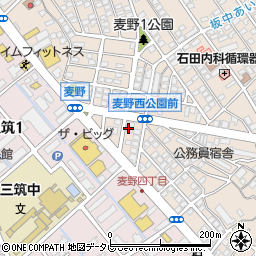 社団法人ボイラ・クレーン安全協会　福岡事務所周辺の地図