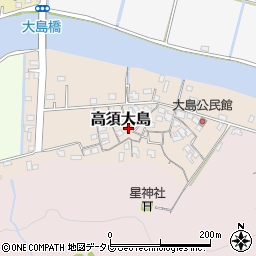 高知県高知市高須大島6-6周辺の地図