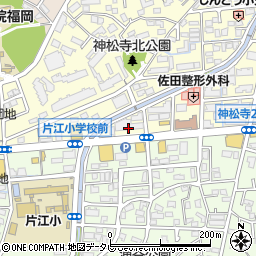 ベスト電器片江店周辺の地図