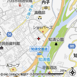 愛媛県喜多郡内子町内子1640周辺の地図