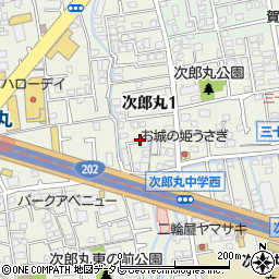 福岡県福岡市早良区次郎丸1丁目14-12周辺の地図