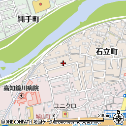 高知県高知市石立町223-2周辺の地図