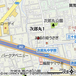 福岡県福岡市早良区次郎丸1丁目14-8周辺の地図