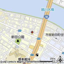 東京靴流通センター　高知潮江店周辺の地図