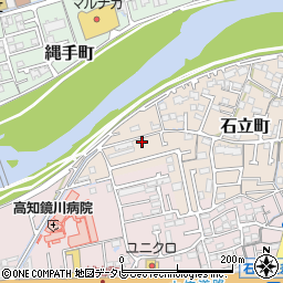 高知県高知市石立町221-7周辺の地図