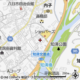 愛媛県喜多郡内子町内子1649周辺の地図