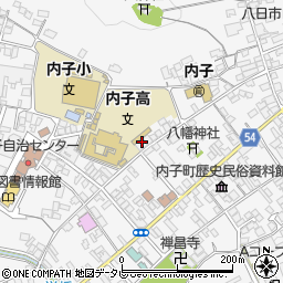 愛媛県喜多郡内子町内子3140周辺の地図