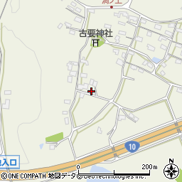 大分県中津市伊藤田350周辺の地図