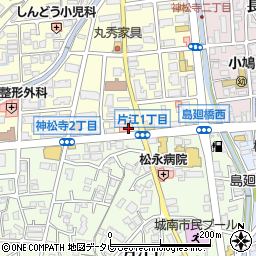 ファミリーマート神松寺二丁目店周辺の地図
