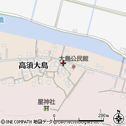 高知県高知市高須大島9-5周辺の地図