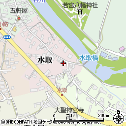 大分県豊後高田市水取310-1周辺の地図