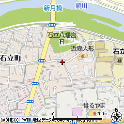高知県高知市石立町23-4周辺の地図