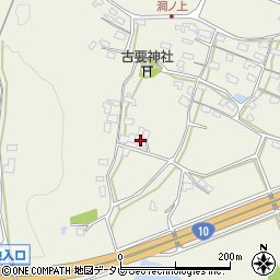 大分県中津市伊藤田280周辺の地図
