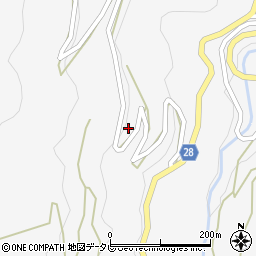 愛媛県大洲市豊茂1056周辺の地図