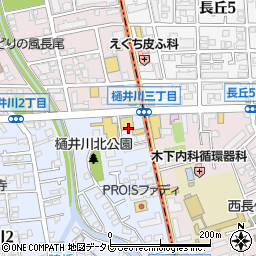 オートバックス福岡長尾店周辺の地図