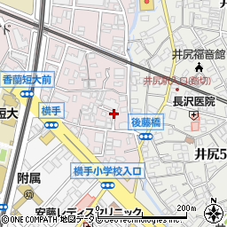 福岡県福岡市南区折立町9周辺の地図
