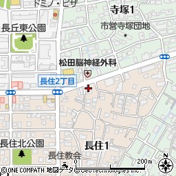 株式会社文明堂総本店　福岡営業所周辺の地図