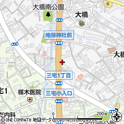 福岡県福岡市南区大橋3丁目27-18周辺の地図