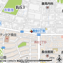 かっぱ寿司福岡長丘店周辺の地図