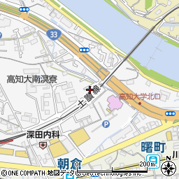 高知県高知市朝倉丙283-23周辺の地図