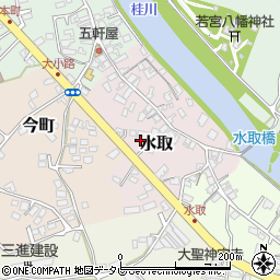 大分県豊後高田市水取1368周辺の地図
