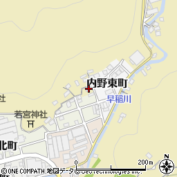 高知県吾川郡いの町3443-4周辺の地図