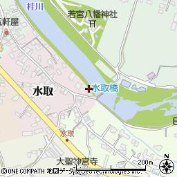 大分県豊後高田市水取299-1周辺の地図